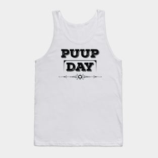 National Puppy Day Black Tank Top